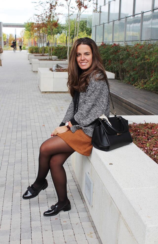 Skirt with buttons - Fashion Tights